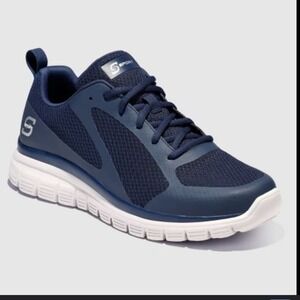 S Sport By Skechers Mens Reiff 3.0 Navy Blue Memory Foam Sneakers